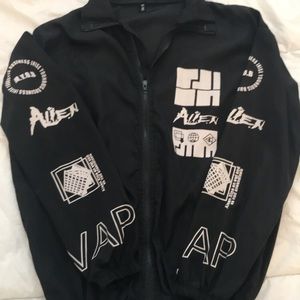Black Windbreaker